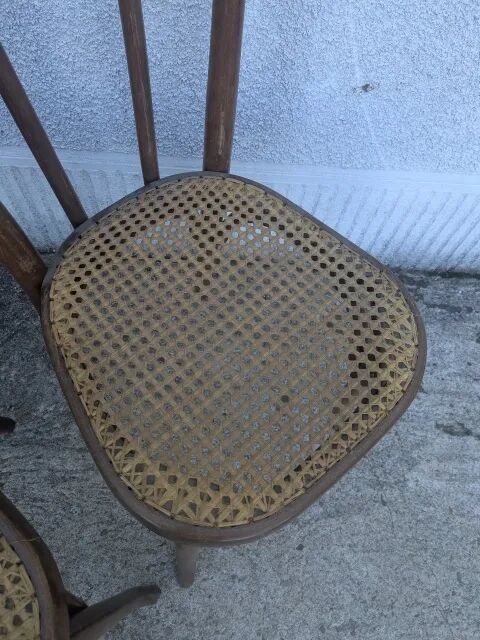 Paire de chaises bistrot
