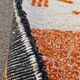 Moroccan wool rug handwoven 3x2 m