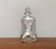 Bouteille vintage en verre Kluk Kluk danoise de Holmegaard