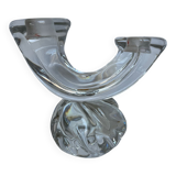 Bougeoir en cristal Daum