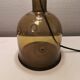 Very rare Holmegaard glass table lamp, designed by Michael Bang 1974 (Already discontinued in 1981)