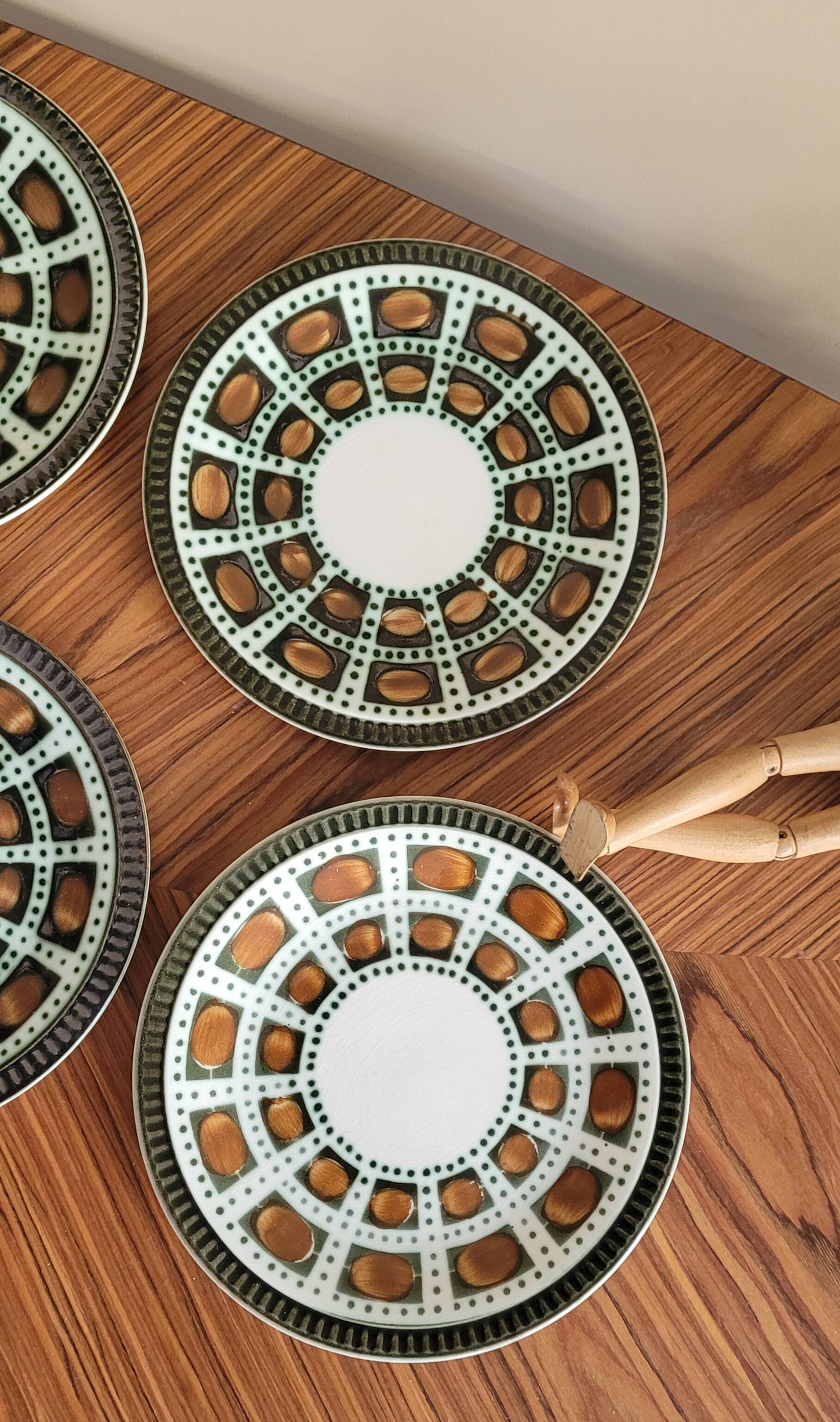 Set 6 assiettes Bernadette Boch