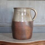 jarre vintage, pichet vintage, pichet grès, poterie ancienne, cruche, pot