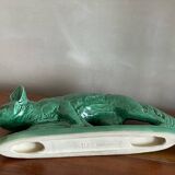 Large ceramic fox
