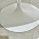 Knoll Tulip Table 137 cm in marble