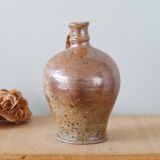 Ancienne bouteille en grès pyrité