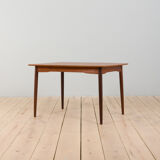 Danish rectangular teak extension table, 1970s