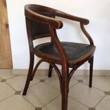 Pair of Fischel armchairs 1900