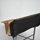 Vintage Cognac Leather Chaise Longue by Tord Bjorklund Sweden, 1970