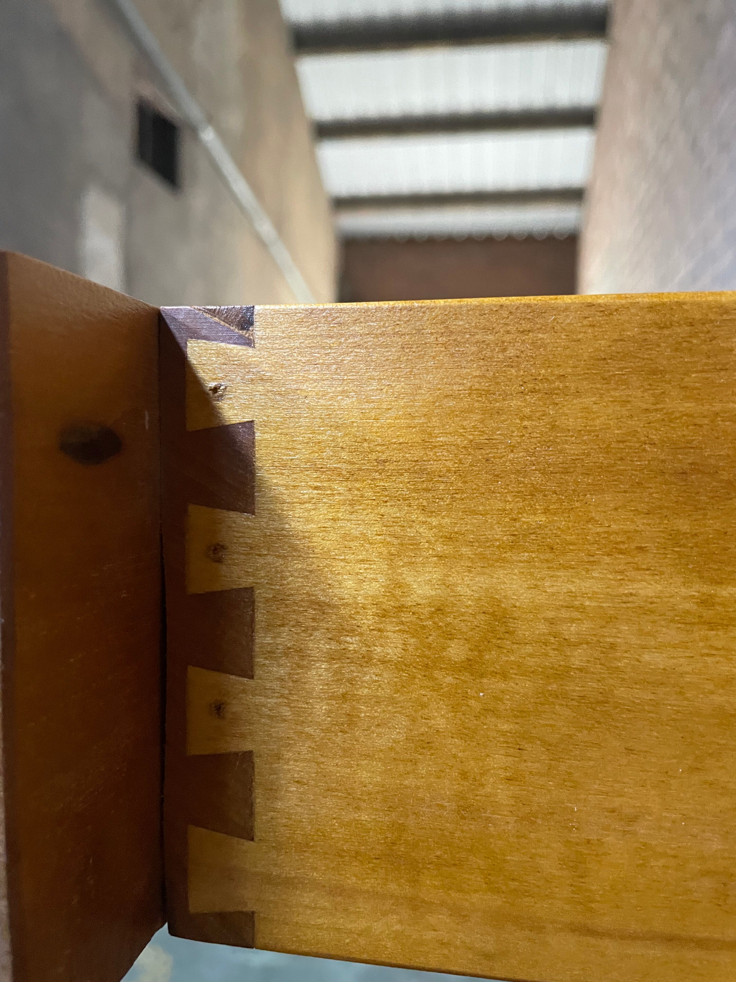 Buffet low Style Louis Philippe in walnut