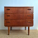 Commode scandinave vintage en teck