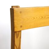 Pair of solid pine stools