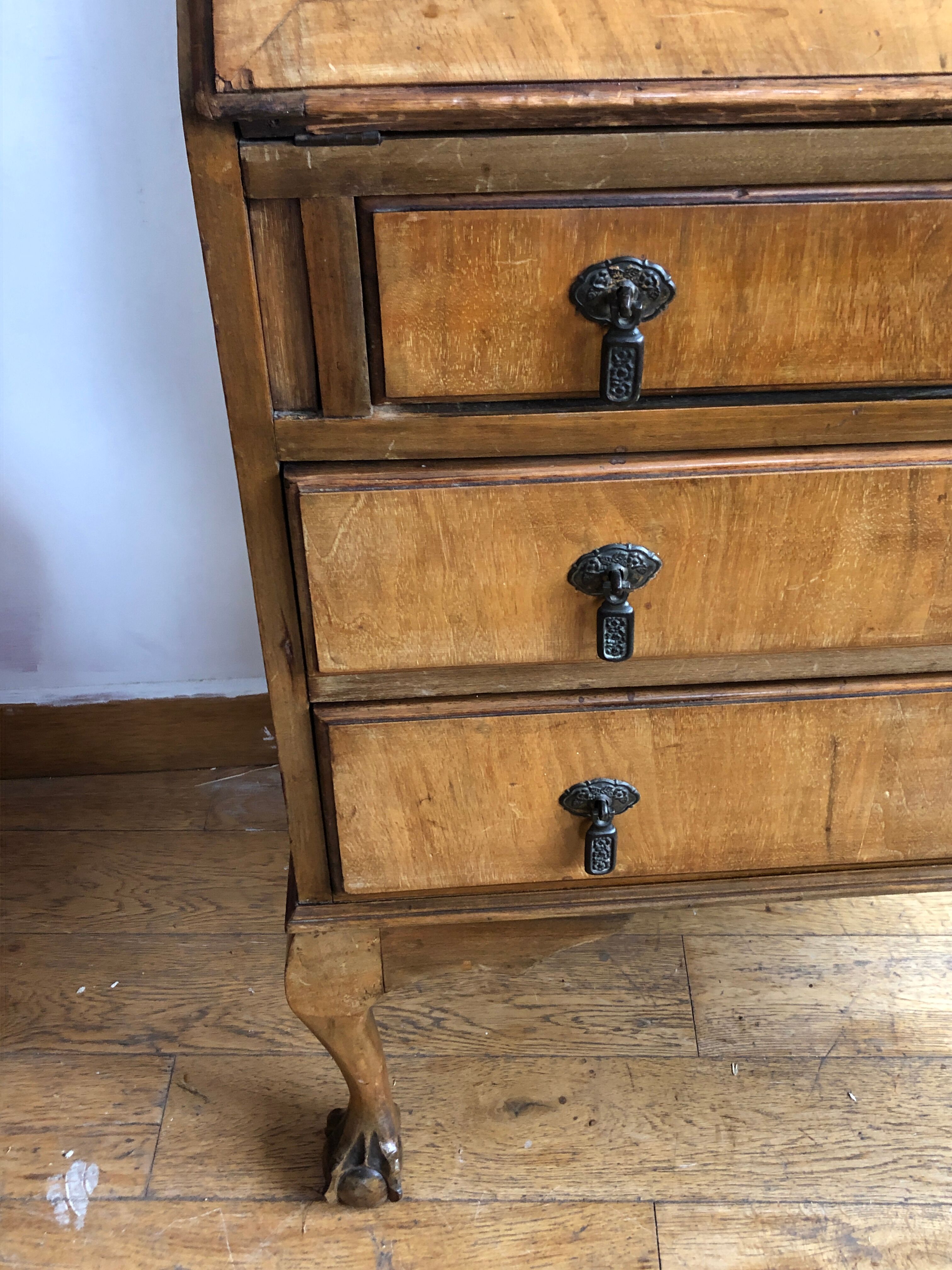 English secretary Chippendale style