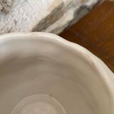 Slush cup and saucer with strawberry and leaf decoration Portugal