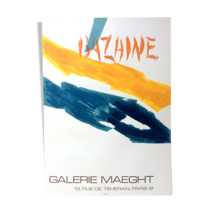 Affiche originale en lithographie