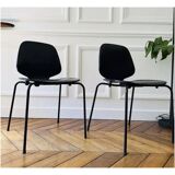 Set of 6 dining chairs form black normann copenhagen