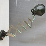 Accordion lamp 1950 push button on base