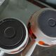 Complete fondue set from the 70's in cast iron - le creuset