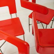 Chaises asymétriques (4), post-moderne, Italie, 1980s