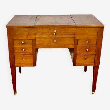 Lady desk and dressing table eighteenth century stamped Nicolas PETIT