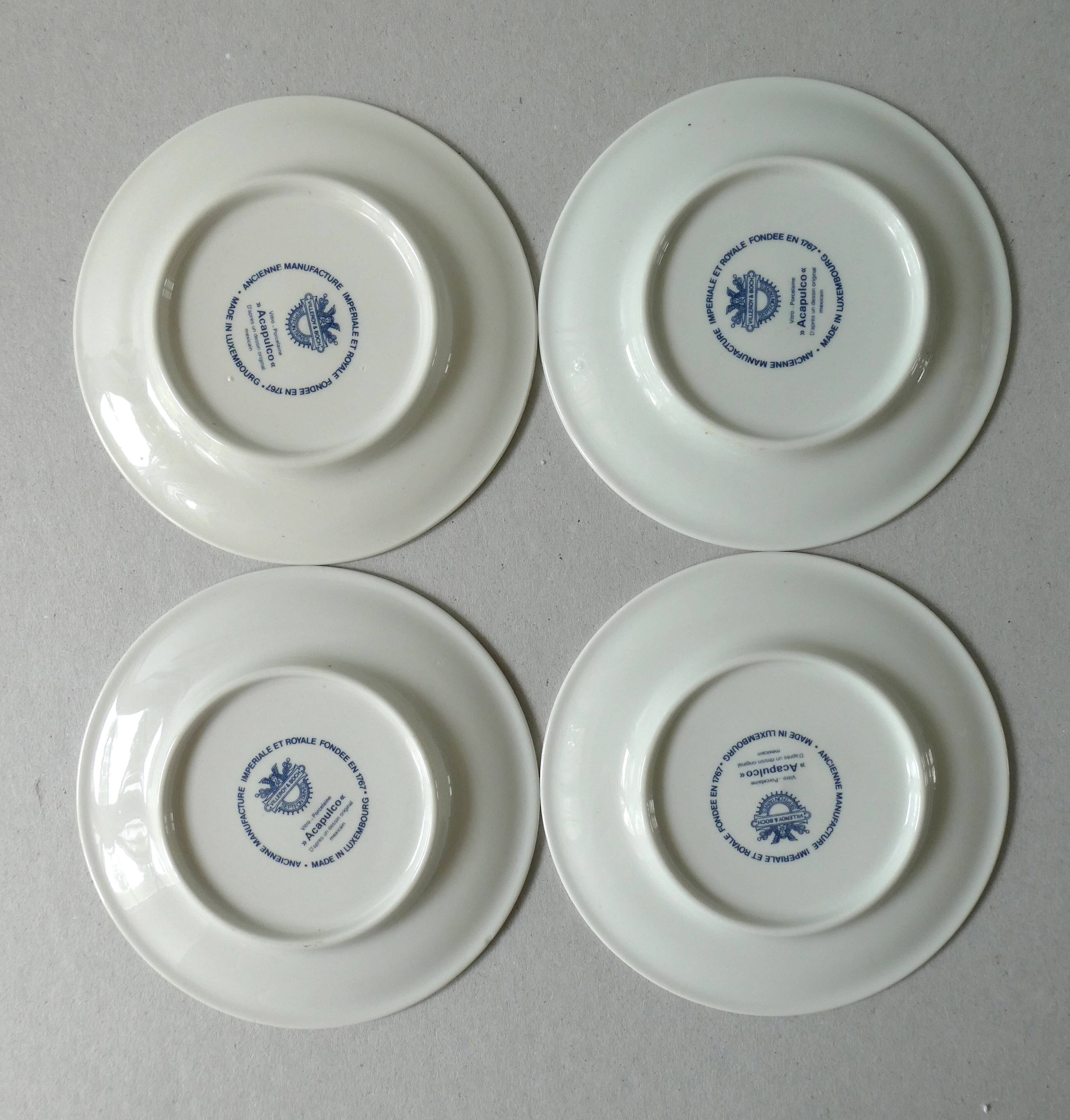 Set of 4 cups Villeroy & Boch