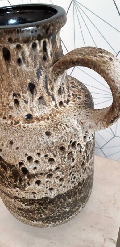 Large vintage ceramic vase “West-Germany” 1950s.