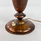 Lampe à calice en cuivre 1950