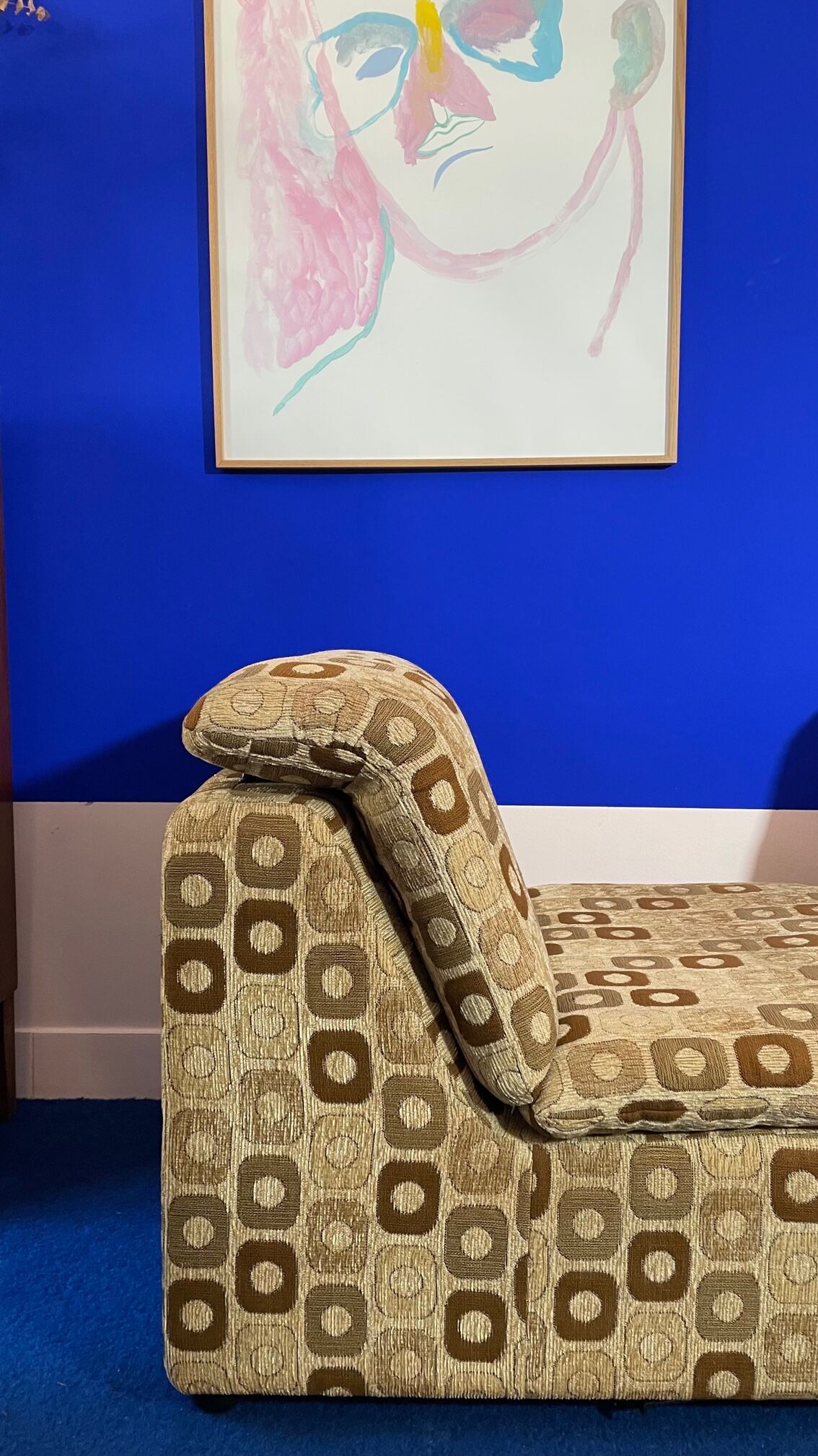 Modular sofa 2 heaters 70s