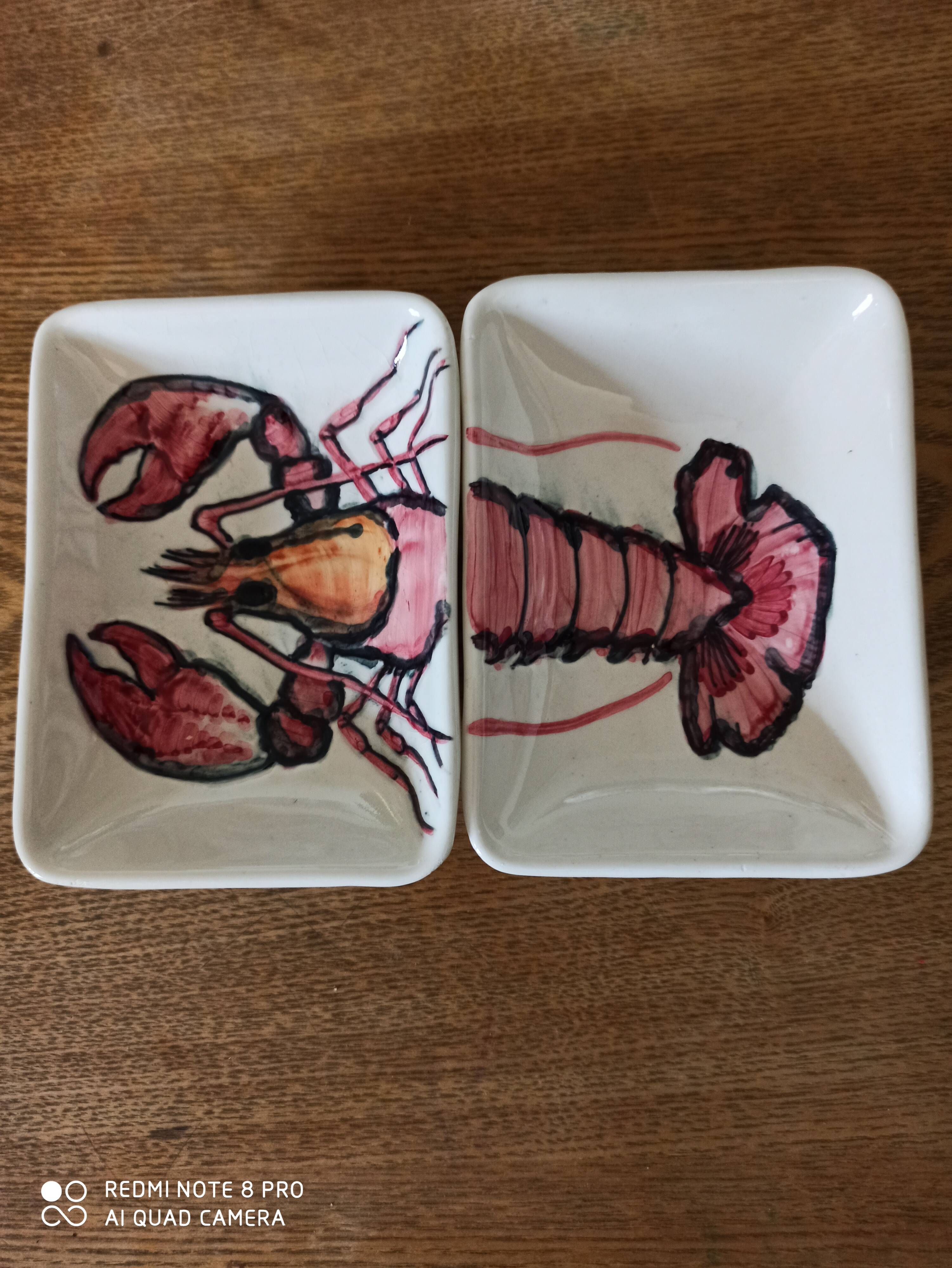 Vintage lobster ramekin