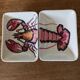 Ramequin homard vintage