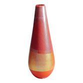 Venini art glass vase from the 'Quarzi' series, Murano 2004