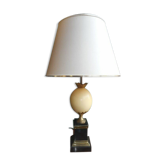 Ostrich egg lamp