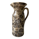 Vintage 1960s Vallauris Ceramic Pitcher