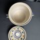 Quimper Keraluc, vintage polychrome earthenware pot or soup tureen circa 1960