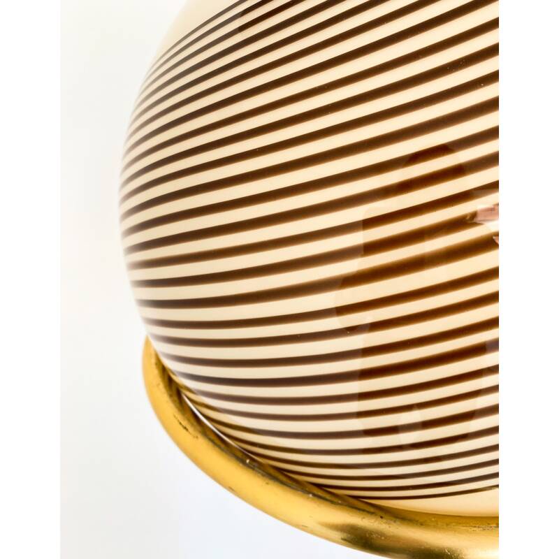 Floor lamp in Murano glass by Venini, Italy 1960s