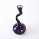 Purple vase, Danish design, 1990s, made in Denmark