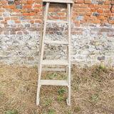 Former light wood painter's stepladder
