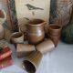Pichet et verres en grès vintage Digoin