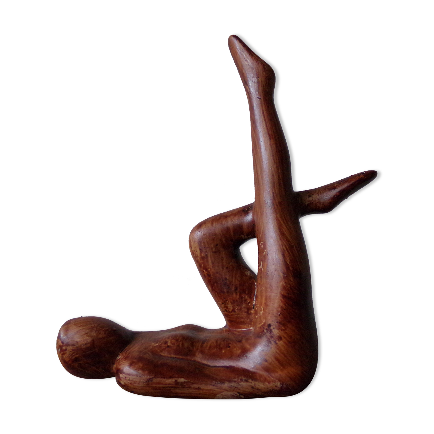 Ceramic woman's sculpture