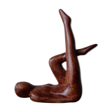 Ceramic woman's sculpture