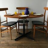 Oval system dining table or coffee table