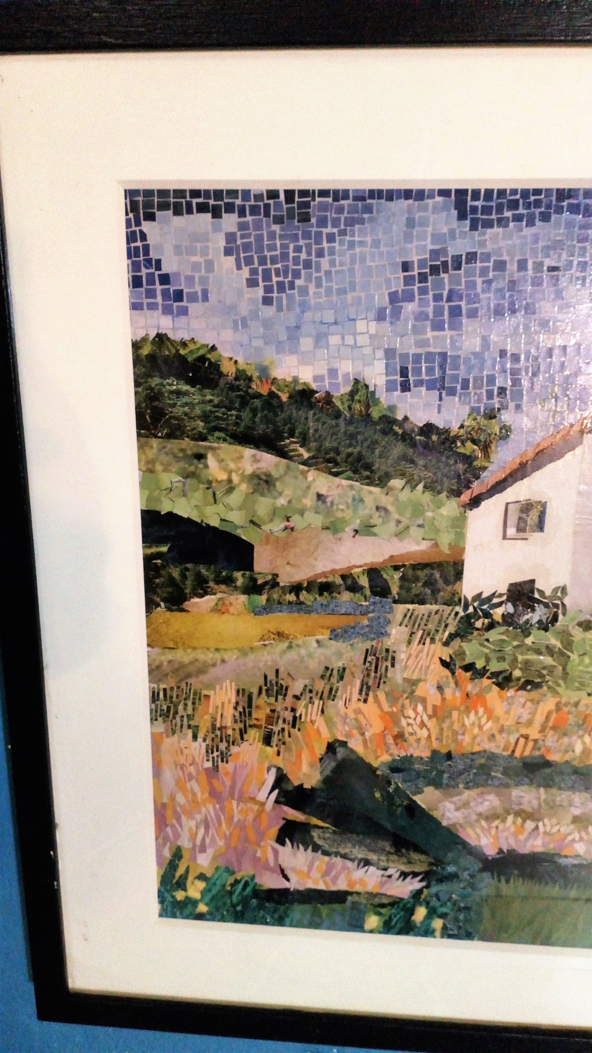 Collage "Pays Basque" 1960