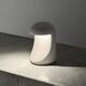 Lampe en céramique emblématique des années 60 « Longobarda » de Marcello Cuneo pour Gabbianelli, grande taille en blanc