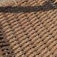 Set of 4 wooden chairs and rope