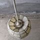 Suspension in mother-of-pearl and brass flower shape