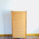 Commode semainier vintage bois et osier pieds compas