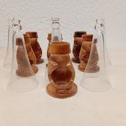 Champagne flutes Francis Dumelié