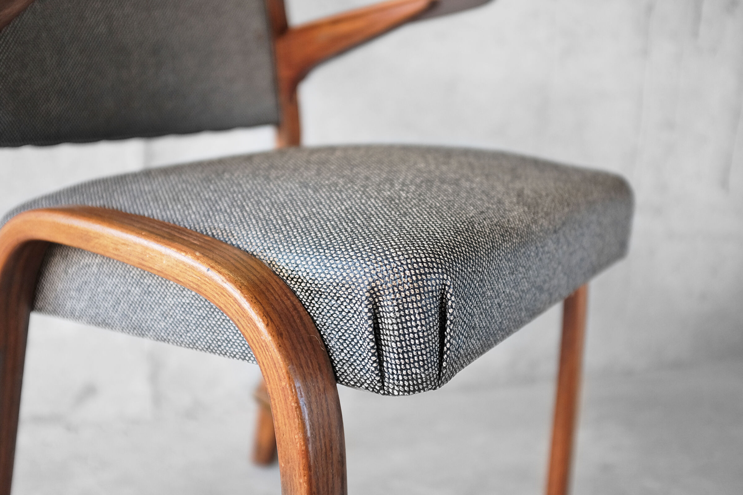 Armchair Steiner "Bow Wood" by Wilhelm Von Bode 1950