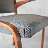 Armchair Steiner "Bow Wood" by Wilhelm Von Bode 1950