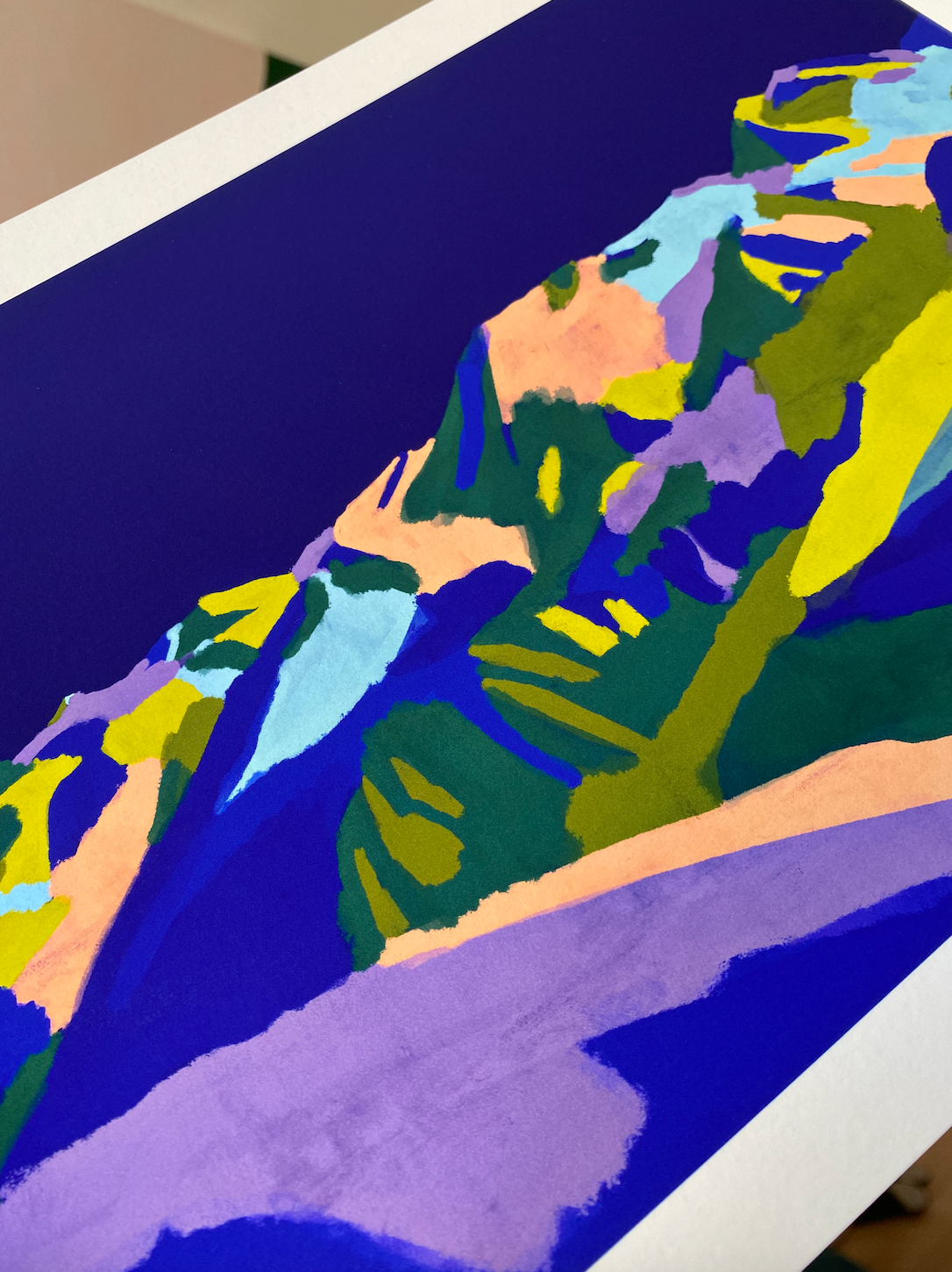 La plagne - limited edition art print (a3)